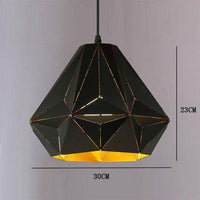 Suspension Loft métal design noir | Marco Lucetti C