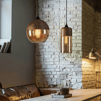 Suspension Loft Retro en bois et verre | Marco Lucetti
