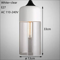 Suspension Loft : Style Moderne en Verre et Métal | Marco Lucetti Blanc - Transparent - E
