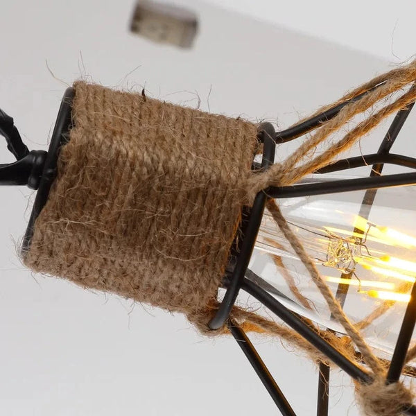 Suspension Loft Vintage en Corde de Chanvre | Marco Lucetti