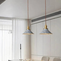 Suspension Loft Vintage Industrielle avec Abat-Jour en Métal | Marco Lucetti