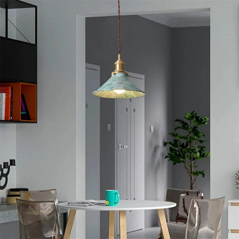 Suspension Loft Vintage Industrielle avec Abat-Jour en Métal | Marco Lucetti