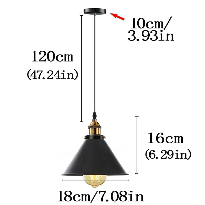 Suspension Loft Vintage Lustre Rétro Industriel - Eclairage Domestique Edenison - Salon | Marco Lucetti NO1801