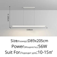 Suspension longue parfaite pour vos restaurants | Marco Lucetti