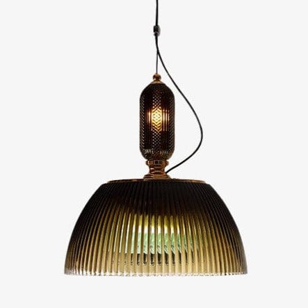 Suspension Lorm - Style rétro avec abat-jour en verre | Marco Lucetti A