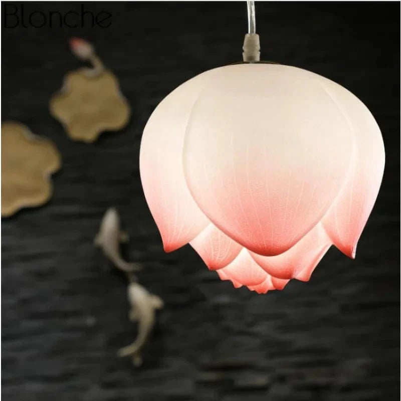 Suspension Lotus LED Vintage | Marco Lucetti