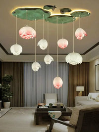 Suspension Lotus LED Vintage | Marco Lucetti