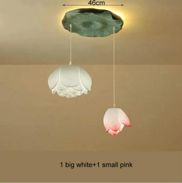 Suspension Lotus LED Vintage | Marco Lucetti 2 têtes