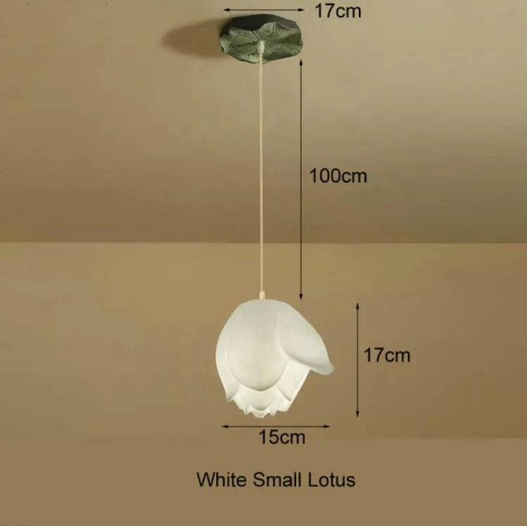Suspension Lotus LED Vintage | Marco Lucetti Blanc Dia15cm