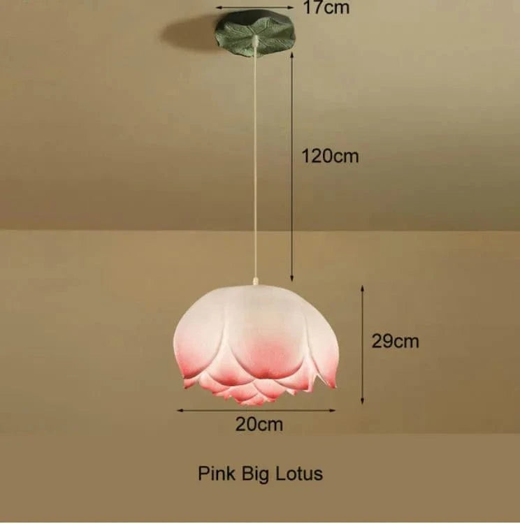 Suspension Lotus LED Vintage | Marco Lucetti Rose Dia20cm