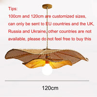 Suspension Lotus Vintage | Marco Lucetti Dia-120cm personnalisé