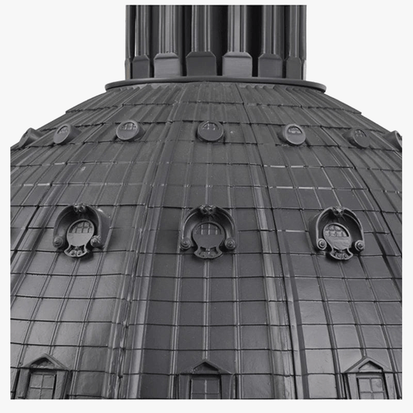 Suspension Lumières Italie Rétro en Résine Led St Paul's Église pour Salon Chambre Hôtel Hall Decor Luminaires | Marco Lucetti