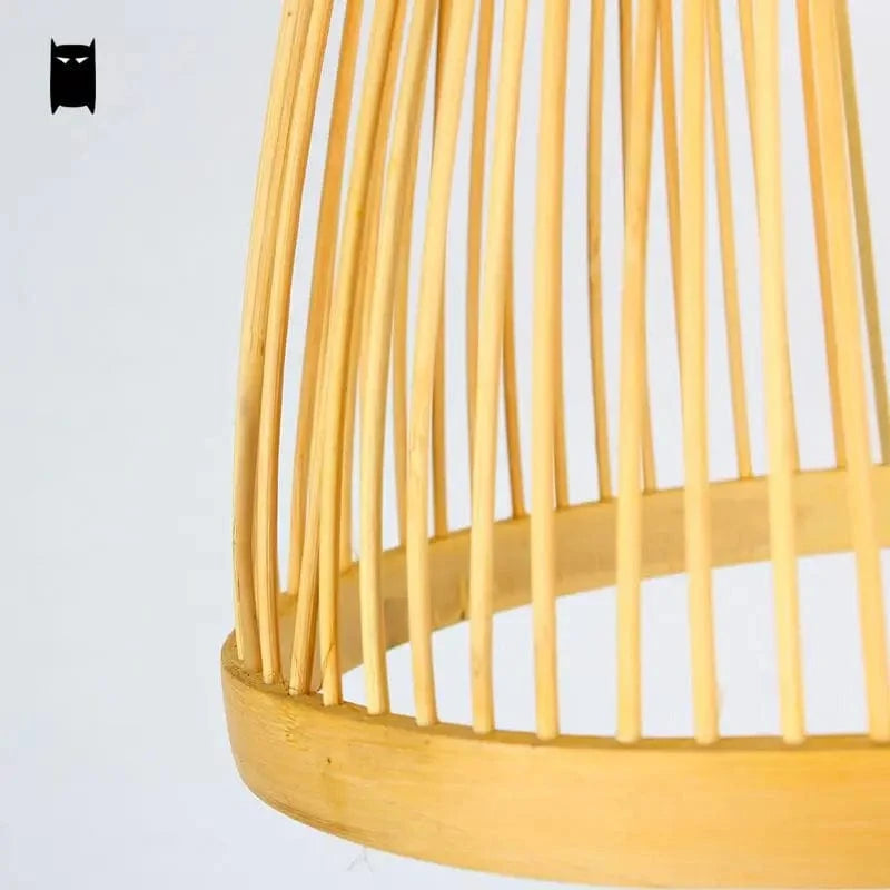 Suspension Luminaire Bambou Osier Rotin - Style Asiatique Chinois et Japonais | Marco Lucetti