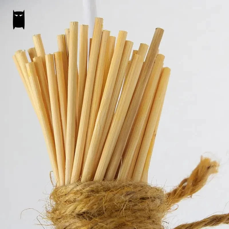 Suspension Luminaire Bambou Osier Rotin - Style Asiatique Chinois et Japonais | Marco Lucetti