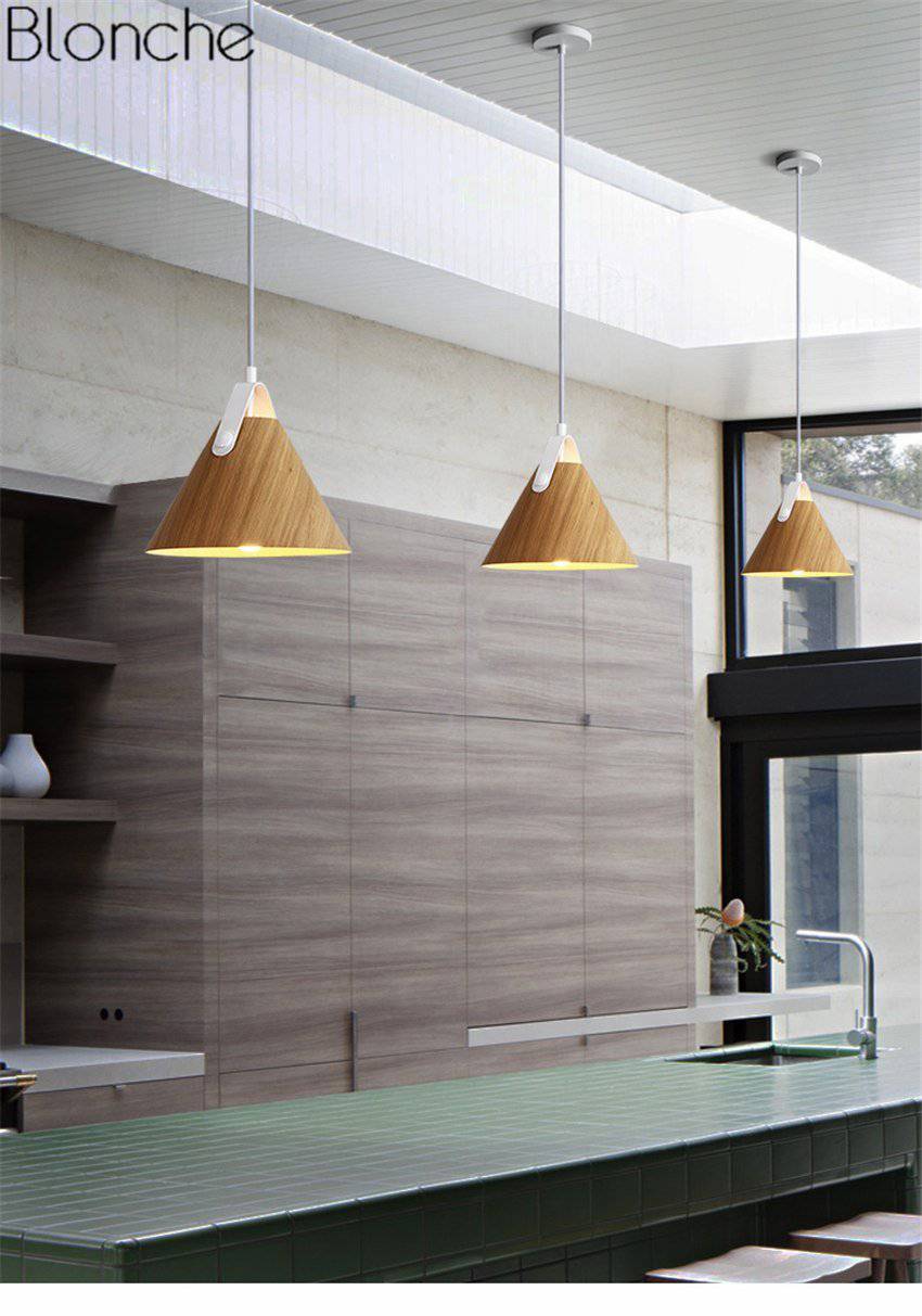 Suspension Luminaire Bois et Métal Coloré | Marco Lucetti