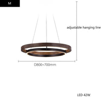 Suspension luminaire bois naturel minimalistic | Marco Lucetti