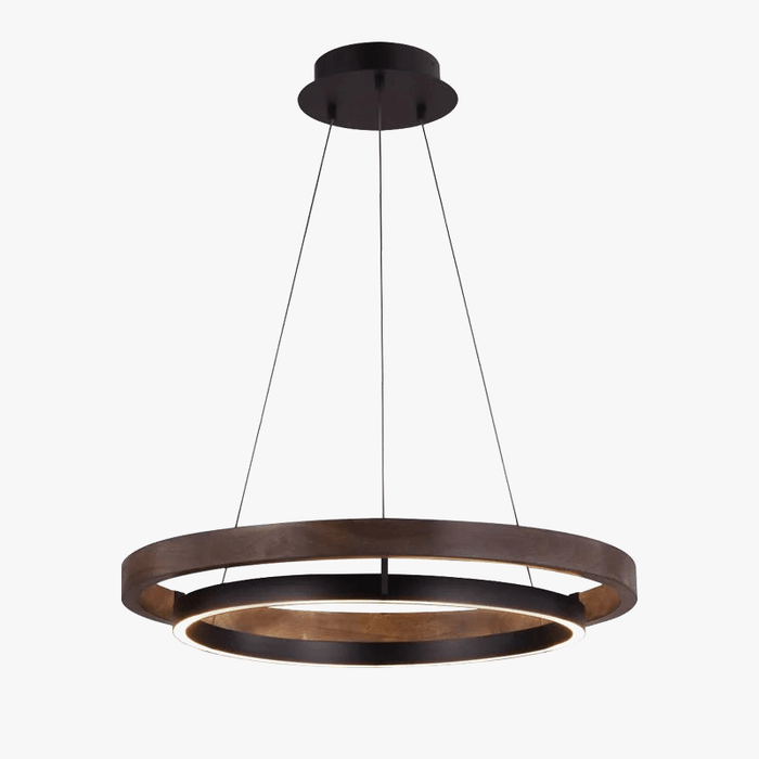 Suspension luminaire bois naturel minimalistic | Marco Lucetti