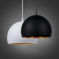 Suspension luminaire boule  pour café et restaurant | Marco Lucetti Noir / Diamètre 200mm