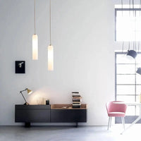 Suspension luminaire design LED en verre nordique, idéal pour un style contemporain. | Marco Lucetti