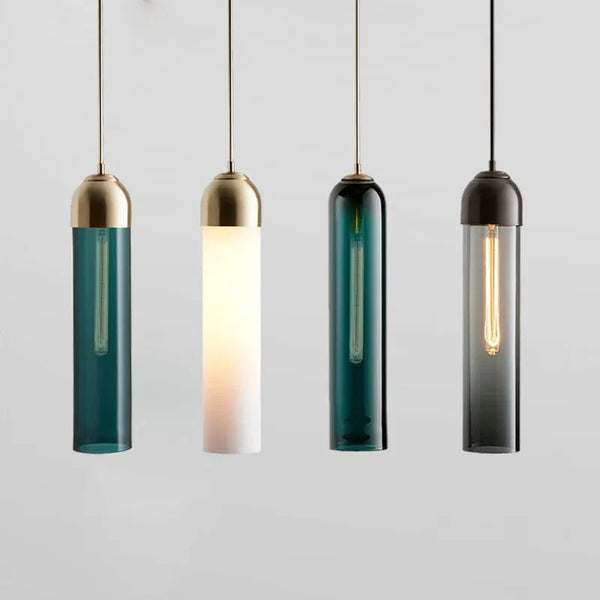 Suspension luminaire design LED en verre nordique, idéal pour un style contemporain. | Marco Lucetti