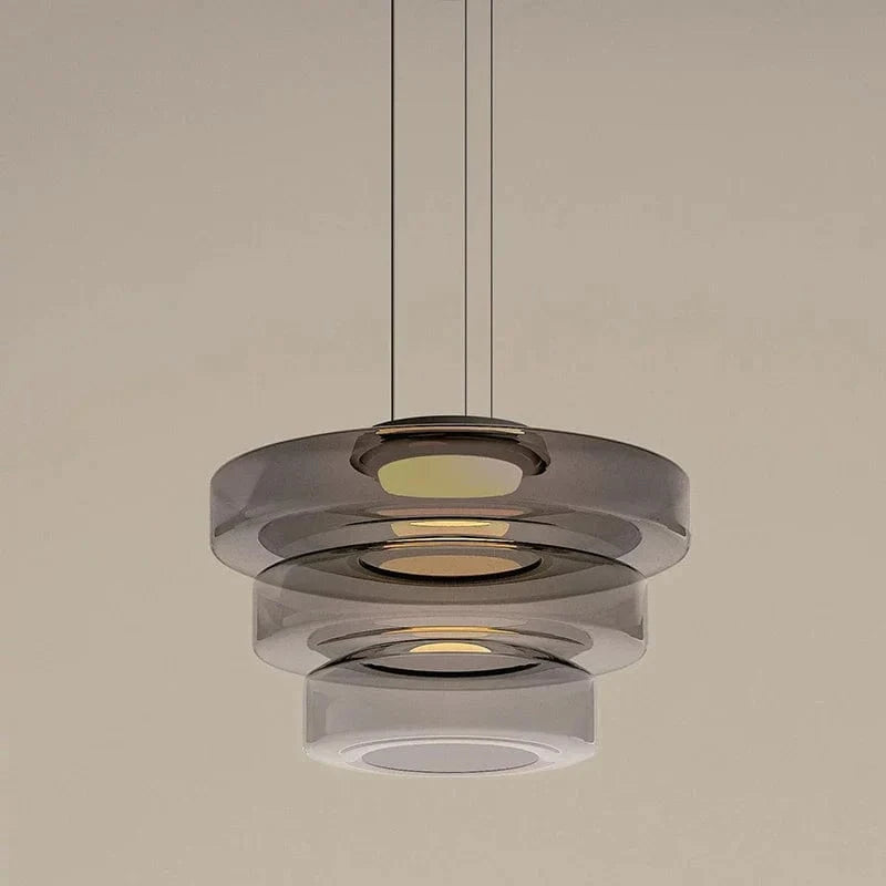 Suspension luminaire design moderne en verre pour éclairage d'îlot | Marco Lucetti