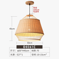 Suspension luminaire en bambou de qualité supérieure pour restaurant et hôtel | Marco Lucetti