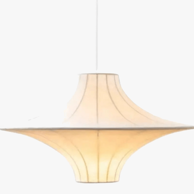 Suspension Luminaire Led en Soie Wabi Sabi | Marco Lucetti