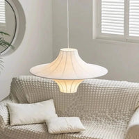 Suspension Luminaire Led en Soie Wabi Sabi | Marco Lucetti