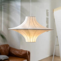 Suspension Luminaire Led en Soie Wabi Sabi | Marco Lucetti