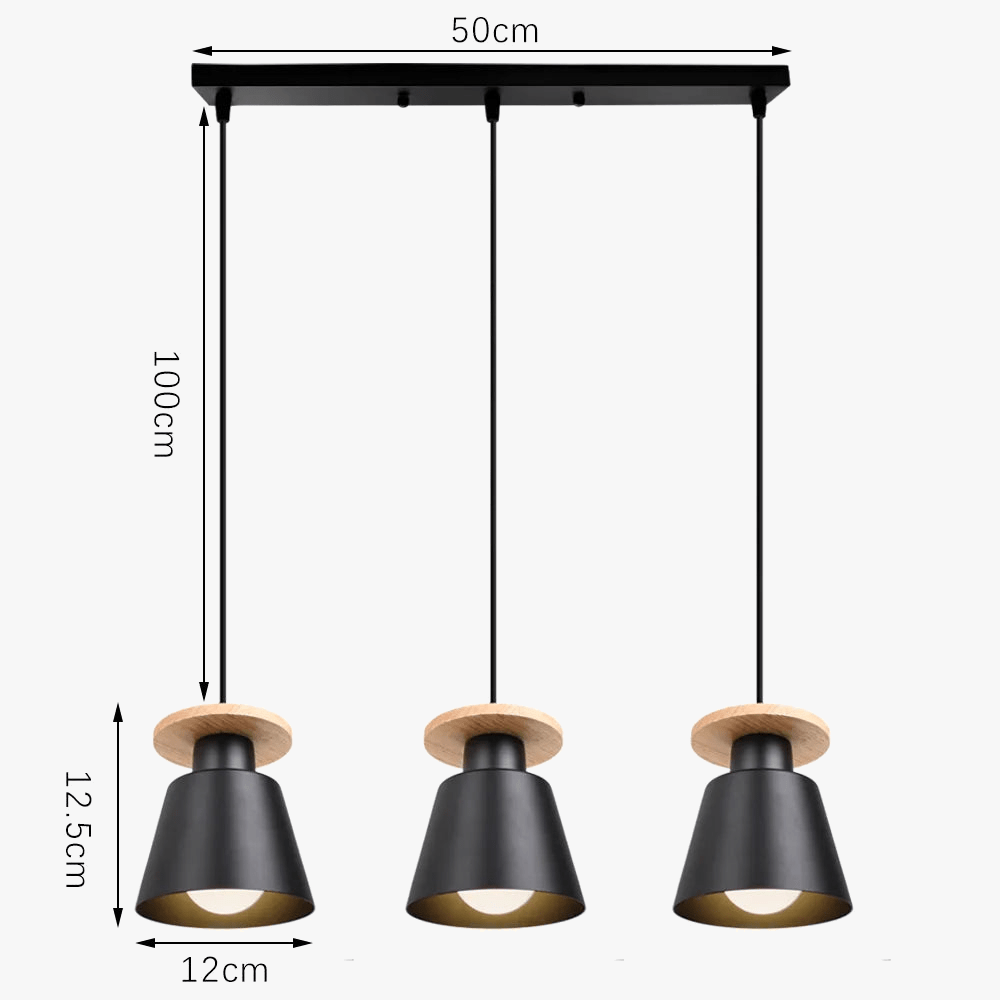 Suspension luminaire LED moderne pour salle à manger et cuisine | Marco Lucetti