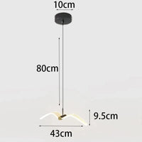 Suspension luminaire LED mouette pour chambre à coucher et chevet | Marco Lucetti Lampes suspendues LED / Blanc froid