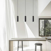 Suspension Luminaire LED Noir Design | Marco Lucetti