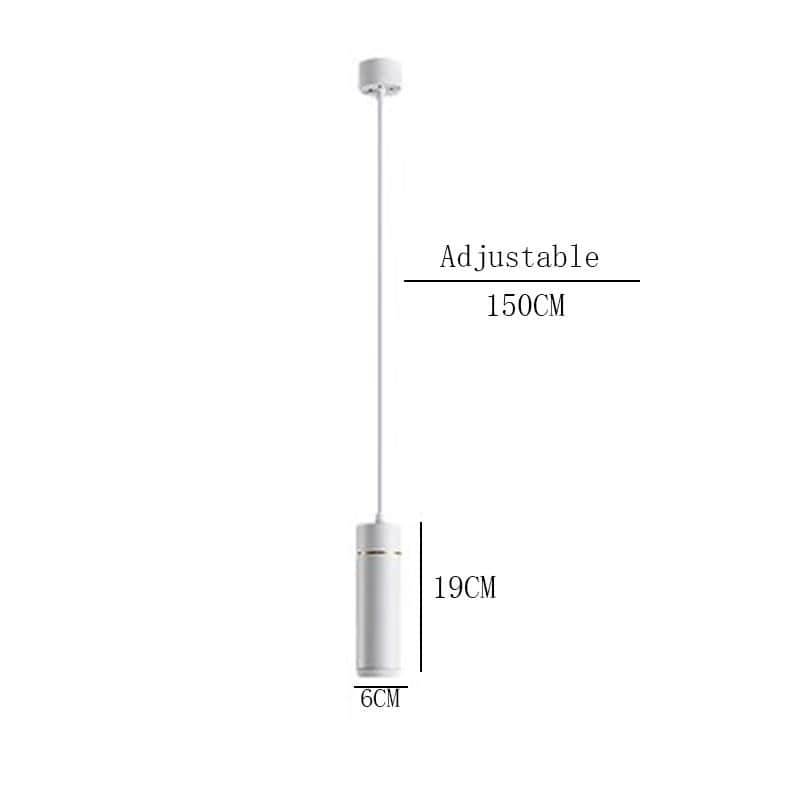 Suspension Luminaire LED Noir Design | Marco Lucetti White