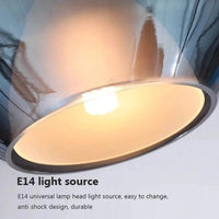 Suspension luminaire LED nordique avec abat-jour en verre | Marco Lucetti