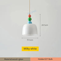 Suspension luminaire LED perles design | Marco Lucetti Blanc