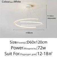 Suspension luminaire moderne nordique - design simple et épuré | Marco Lucetti