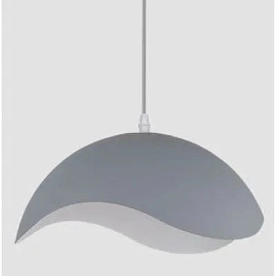 Suspension luminaire nordique en bois et aluminium - design contemporain | Marco Lucetti Gris