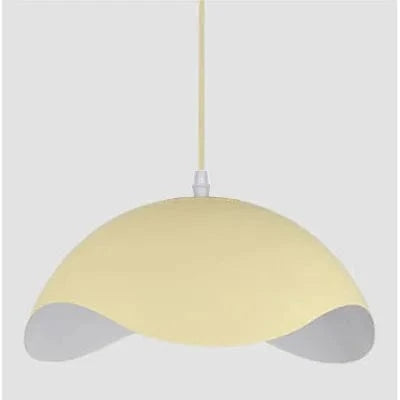 Suspension luminaire nordique en bois et aluminium - design contemporain | Marco Lucetti Jaune