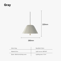 Suspension Luminaire Nordique LED Cloche Design pour Salon et Chambre | Marco Lucetti