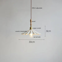 Suspension Luminaire Papillon LED Nature | Marco Lucetti Céramique 2