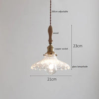 Suspension Luminaire Papillon LED Nature | Marco Lucetti Verre