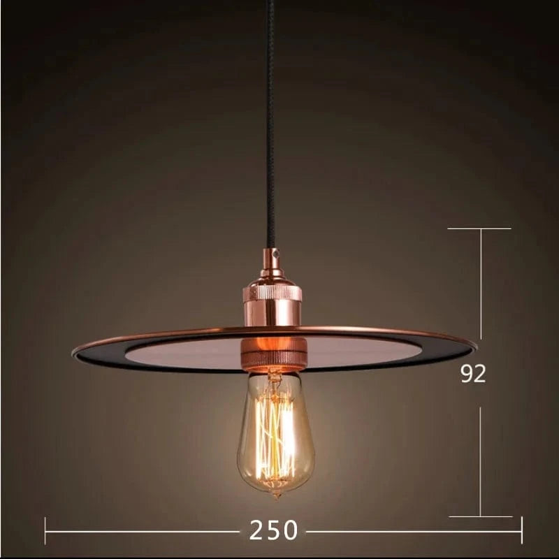 Suspension luminaire UFO Vintage pour Restaurant et Café | Marco Lucetti Petit / Blanc froid