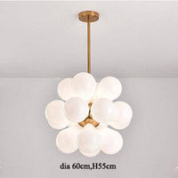 Suspension lumineuse à LED en verre coloré Rainbow Glass | Marco Lucetti