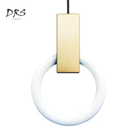 Suspension lumineuse cercle design Scandinave | Marco Lucetti