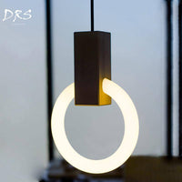 Suspension lumineuse cercle design Scandinave | Marco Lucetti