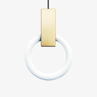 Suspension lumineuse cercle design Scandinave | Marco Lucetti