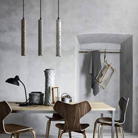 Suspension Lumineuse Ciment Terrazzo Coloré | Marco Lucetti