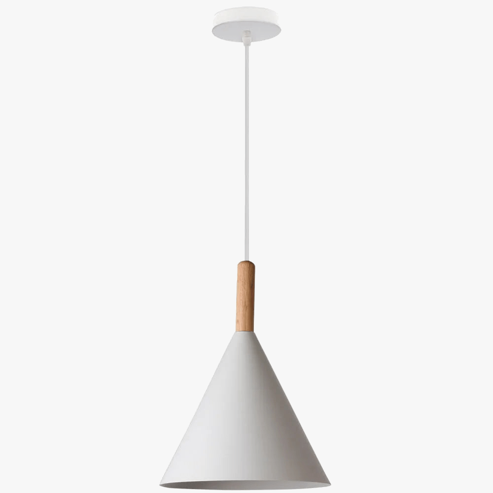 Suspension lumineuse en bois nordique moderne LED pour la décoration de la maison et la chambre | Marco Lucetti