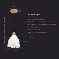 Suspension lumineuse en verre au design nordique innovant | Marco Lucetti B 19CM lumière blanche / Chine