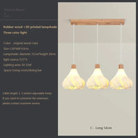 Suspension lumineuse en verre au design nordique innovant | Marco Lucetti C Long tricolore / Chine